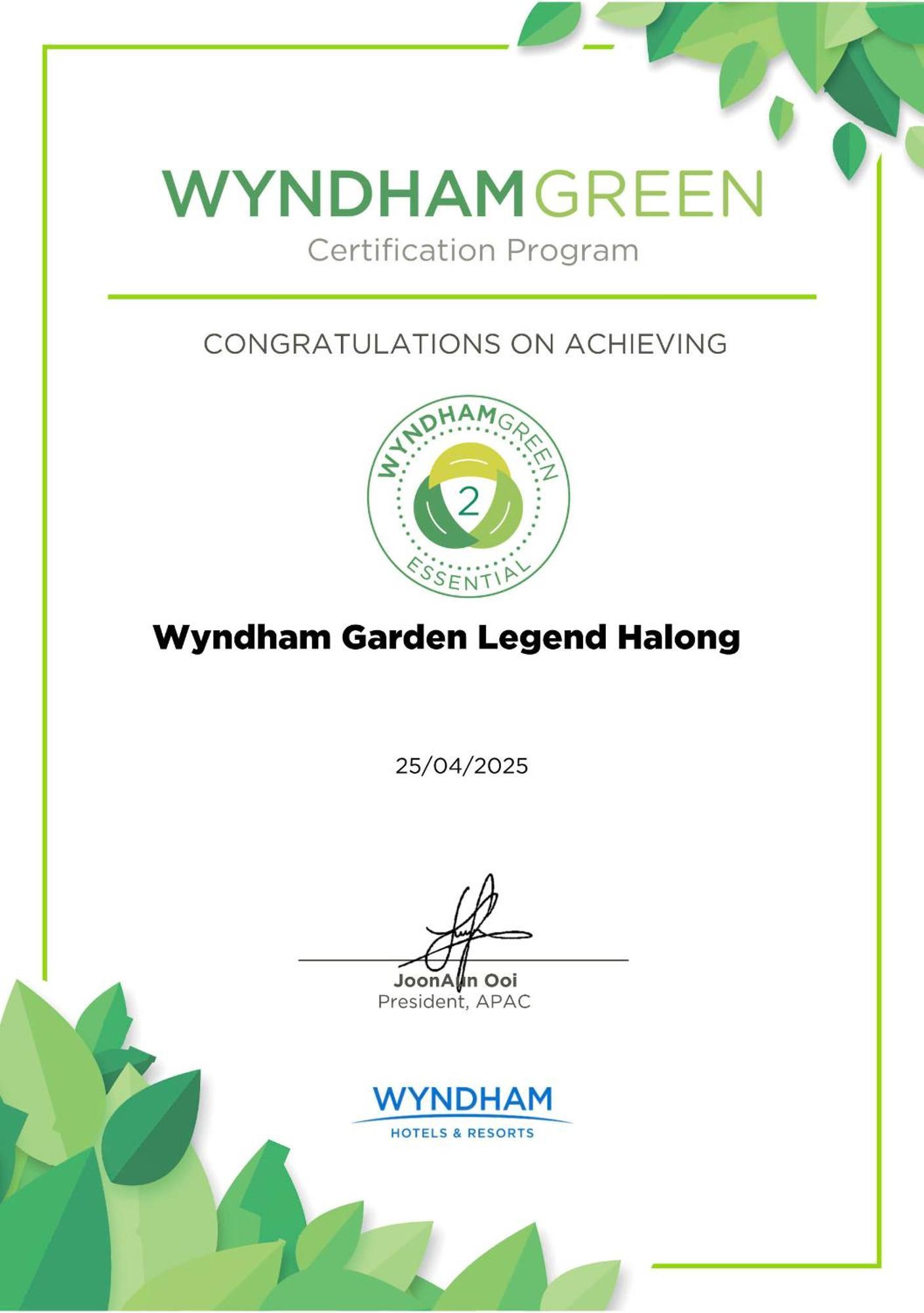 Wyndham Garden Legend Halong Hotel Ha Long Exterior photo